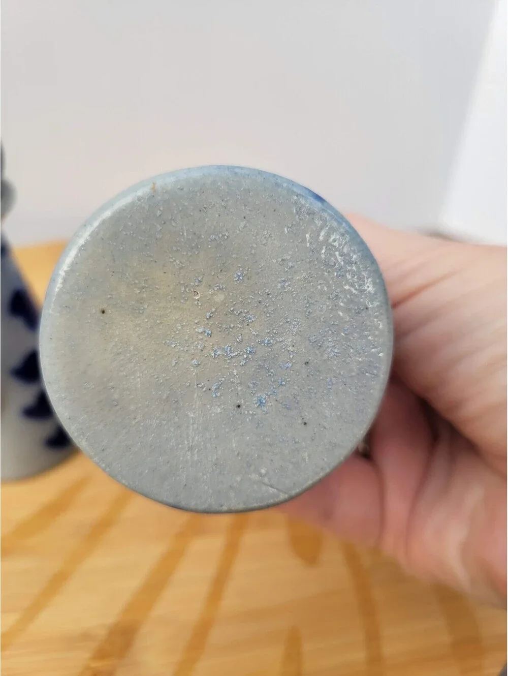 N/A blue ceramic